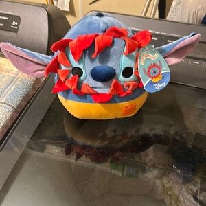 Squishmallows Blue and Red Stuffed Animal Plush
